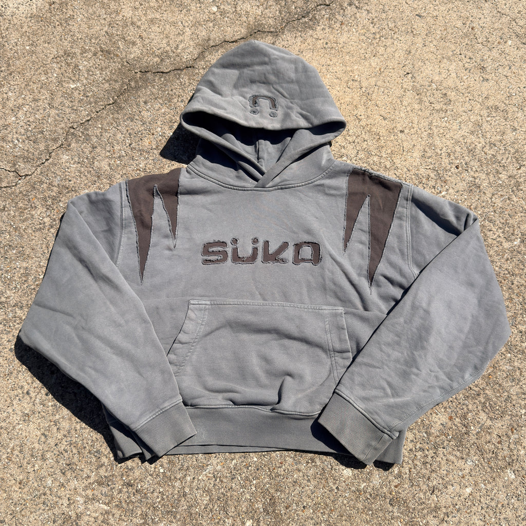Onyx süka grey hoodie