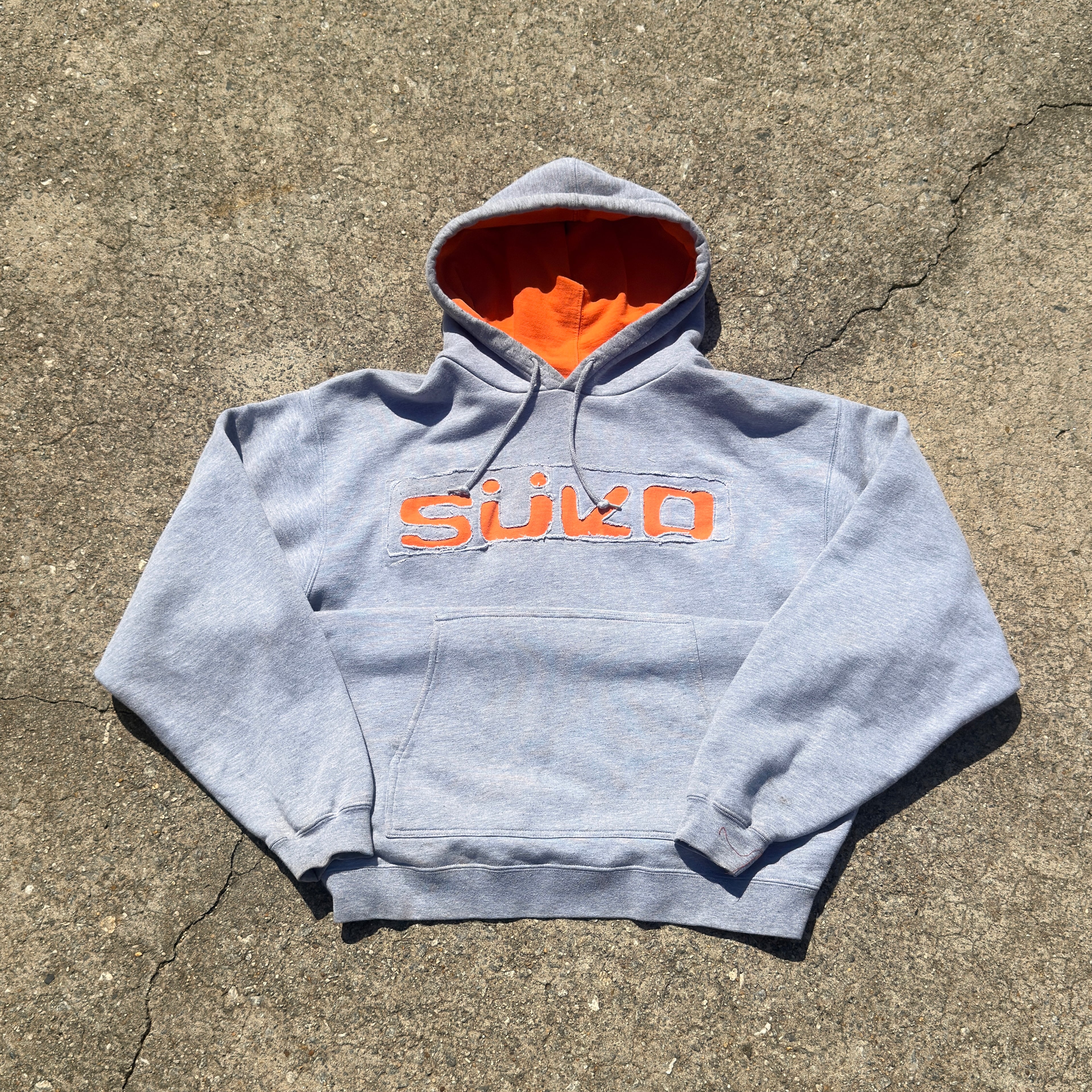 hazard süka grey hoodie