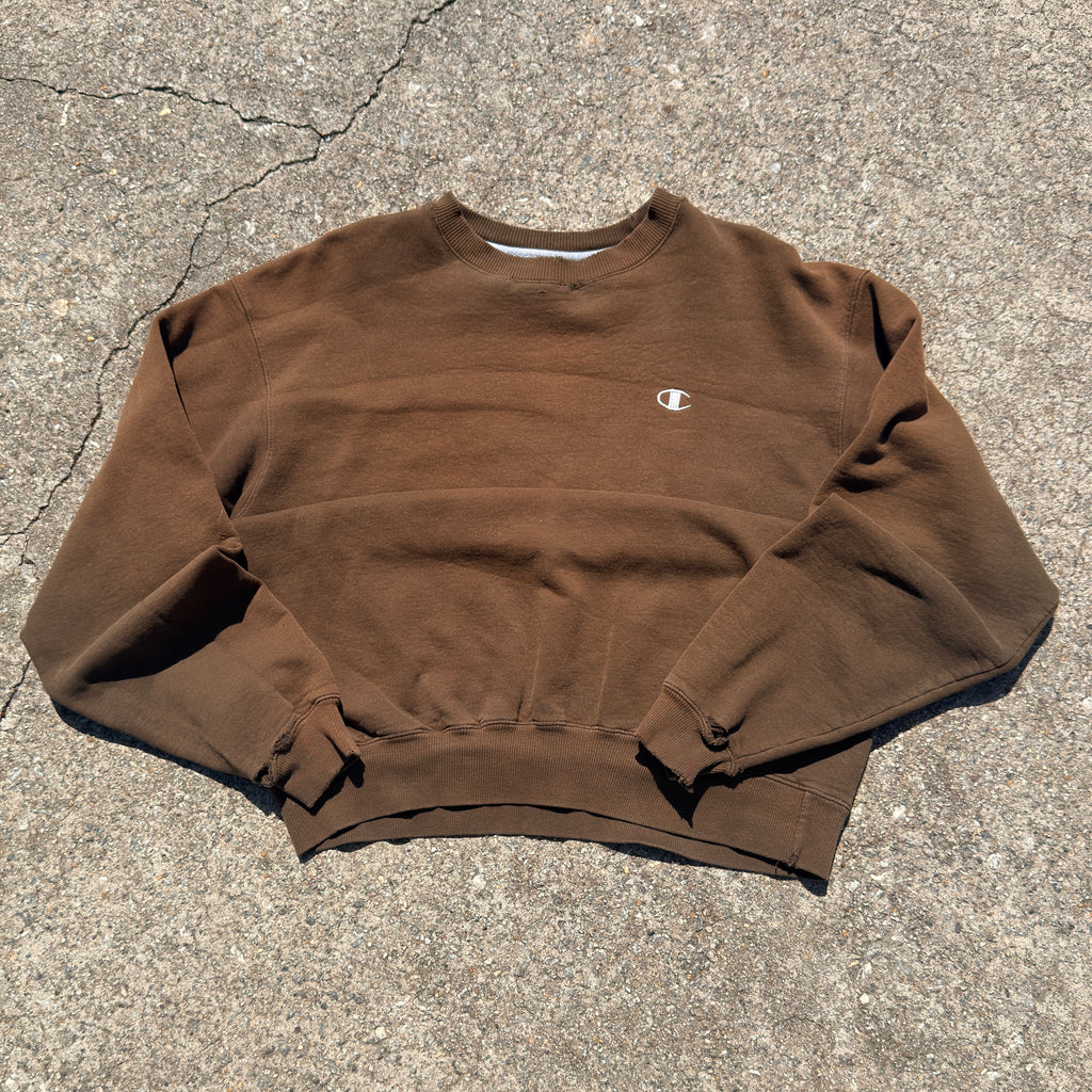 sükafyed champion crewneck olive green